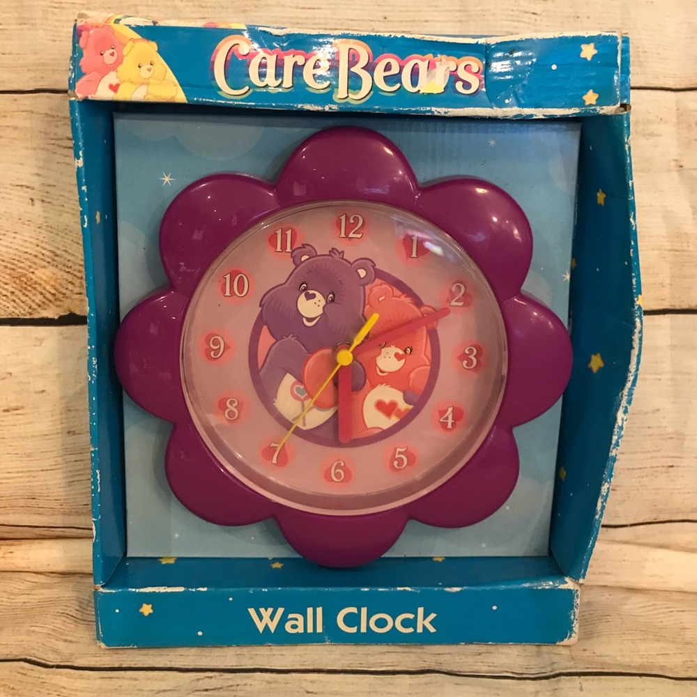 2005 Care Bear Wall Clock ** Read Description**